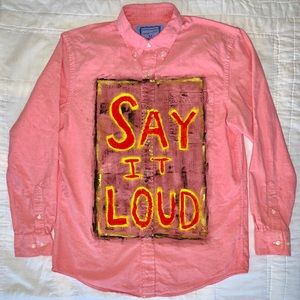 Hand Painted Original Wearable Art Shirt